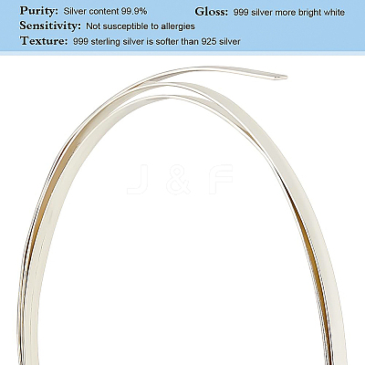 925 Sterling Silver Wire STER-BC0001-51-1