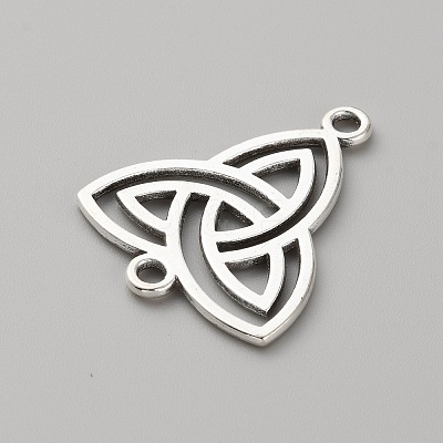 Tibetan Style Alloy Connector Charms FIND-WH0126-291AS-1