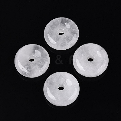 Natural Quartz Crystal Pendants G-Q601-30B-10-1