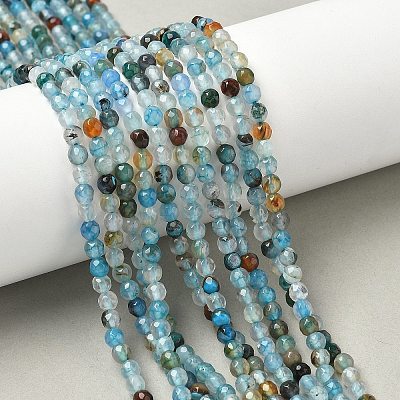 Natural Agate Beads Strands X-G-H302-A01-13-1