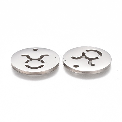 Tarnish Resistant 201 Stainless Steel Pendants STAS-Z001-B-07P-1