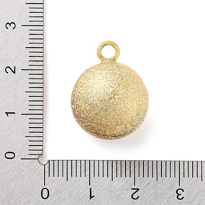Brass Bell Pendants KK-NH0001-01G-1
