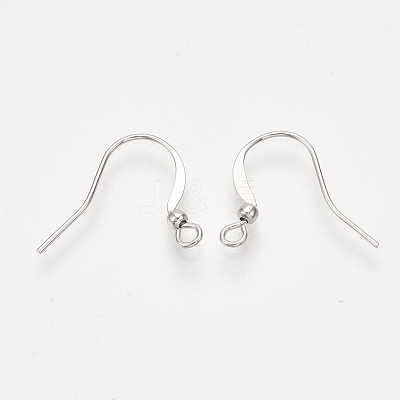 Brass French Earring Hooks X-KK-S348-408-1