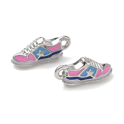 Alloy Enamel Pendants AL-CBA4262-04P-01-1
