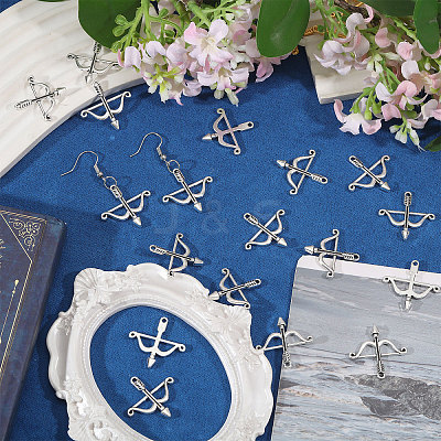 100Pcs Tibetan Style Alloy Pendants FIND-CA0010-59AS-1