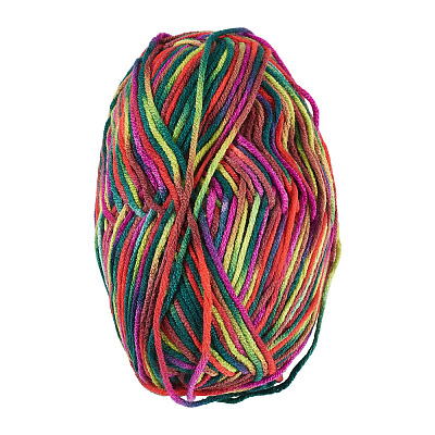 Polyester Fibers Knitting Yarn DIY-TADJ0002-005L-1