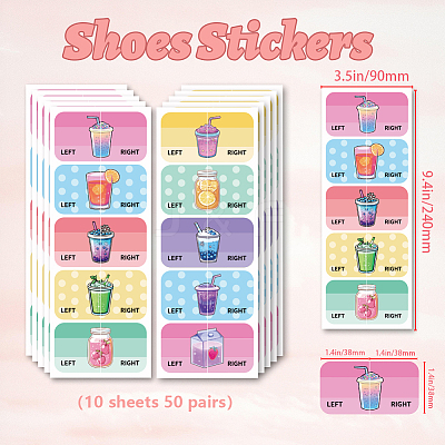 Waterproof Paper Sticker DIY-WH0641-019-1