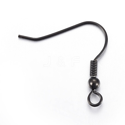 Stainless Steel Earring Hooks Ion Plating(IP) X-STAS-L211-16-B-1