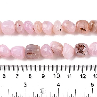 Natural Dyed & Heated Agate Beads Strands G-N342-65E-1
