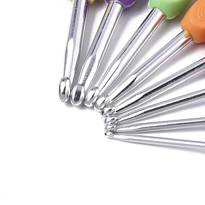 Aluminum Diverse Size Crochet Hooks Set TOOL-S015-009-1