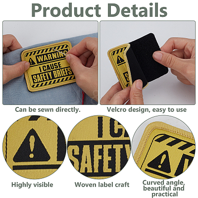 6Pcs Polyester Computerized Embroidery Cloth Sew on Patches DIY-FG0007-14-1