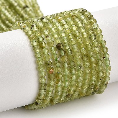 Natural Peridot Beads Strands G-B107-A06-01-1