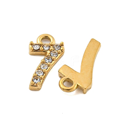 304 Stainless Steel Pendants STAS-L080-002G-07-1