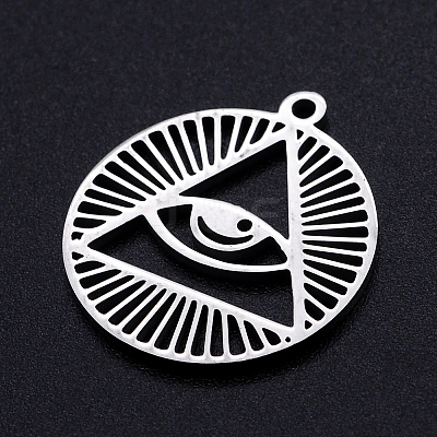 Non-Tarnish 201 Stainless Steel Pendants STAS-S105-JN881-1-1