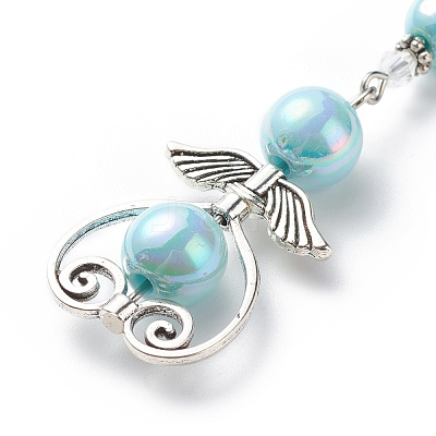 Angel Clip-on Charms HJEW-JM00748-1