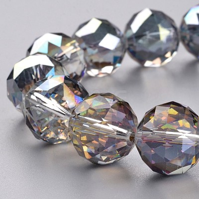 Electroplate Glass Bead Strands EGLA-J140-HP01-16mm-1