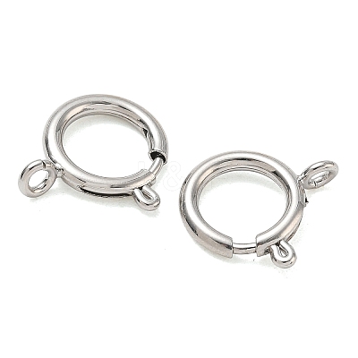Brass Spring Ring Clasps KK-CBA1AE8-05E-P-1