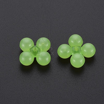 Transparent Acrylic Beads MACR-S373-02E-06-1