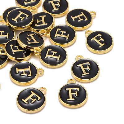 Golden Plated Alloy Charms ENAM-S118-02F-1