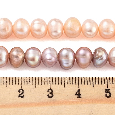 Natural Cultured Freshwater Pearl Beads Strands PEAR-C003-12C-1