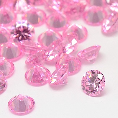 Diamond Shape Grade A Cubic Zirconia Cabochons ZIRC-M002-1mm-005-1