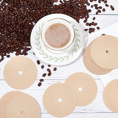 Round Coffee Filter Paper AJEW-WH0413-66-1