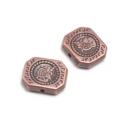 CCB Plastic Beads CCB-F006-46R-1