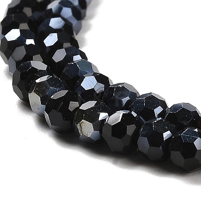 Opaque Glass Beads Stands EGLA-A035-P4mm-B18-1