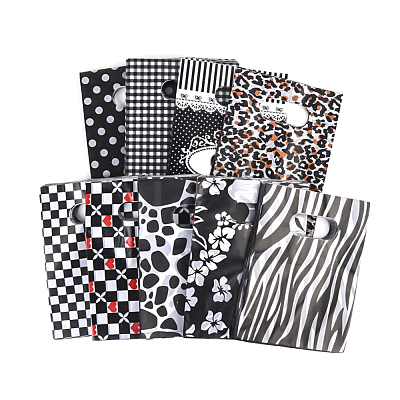 Printed Plastic Bags PE-T003-20x30cm-01-1