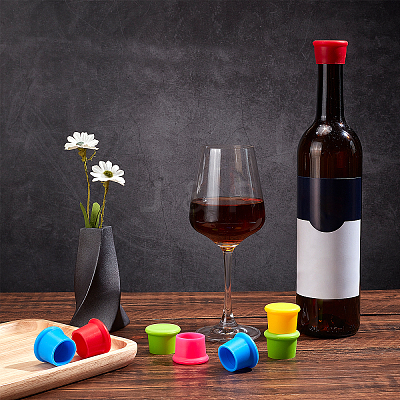 Silicone Bottle Stoppers FIND-WH0059-38-1