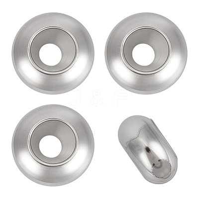 4Pcs 925 Sterling Silver Spacer Beads STER-BC0003-50P-1