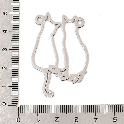 201 Stainless Steel Pendants STAS-Z109-09P-1