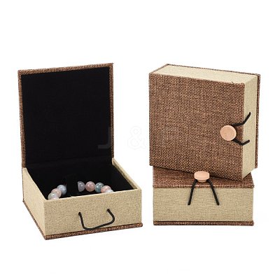 Rectangle Wooden Bracelet Boxes OBOX-N013-01-1