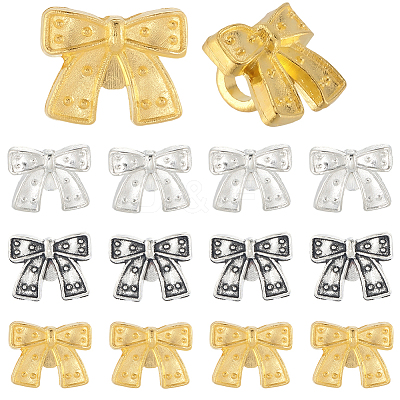 120Pcs 3 Colors Alloy Spacer Beads FIND-SC0017-98-1