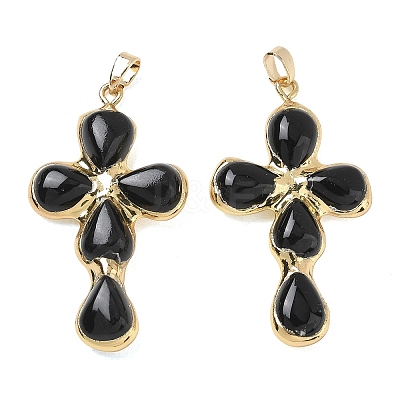 Natural Obsidian Pendants GG-CBA9F30-02G-15-1