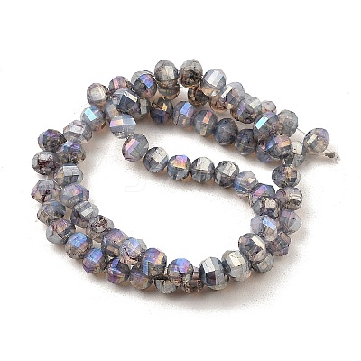 Imitation Jade Glass Beads Strands GLAA-P058-03A-05-1