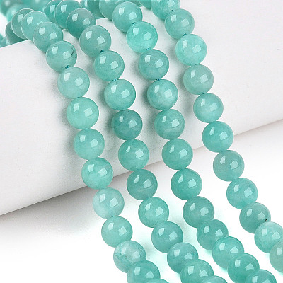 Natural Amazonite Beads Strands G-S362-82A-01-1