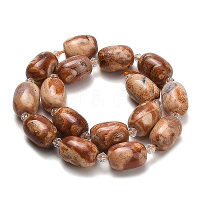 Natural Agate Beads Strands G-F811-B02-03-1
