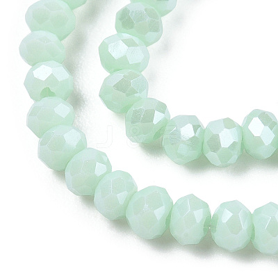 Electroplate Glass Beads Strands EGLA-A034-P2mm-A20-1