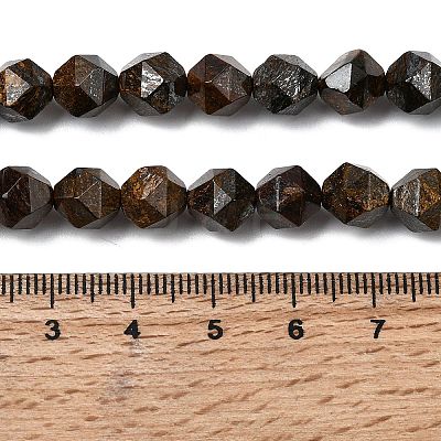 Natural Bronzite Beads Strands G-Z119-A30-02-1