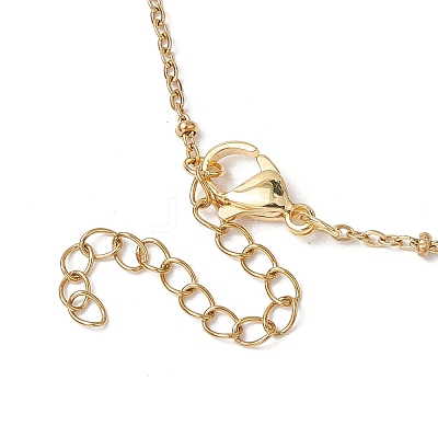 Round Natural Cultured Freshwater Pearl Pendant Necklaces X-NJEW-JN04966-1
