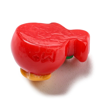 Christmas Opaque Resin Cabochons RESI-K027-21F-1