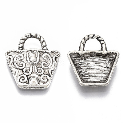 Tibetan Style Alloy Pendants TIBE-S320-038AS-LF-1