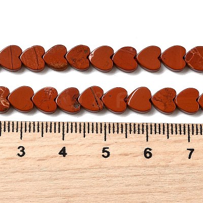 Natural Red Jasper Beads Strands G-A272-A01-19-1