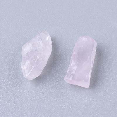 Natural Madagascar Rose Quartz Chip Beads G-O103-12-1