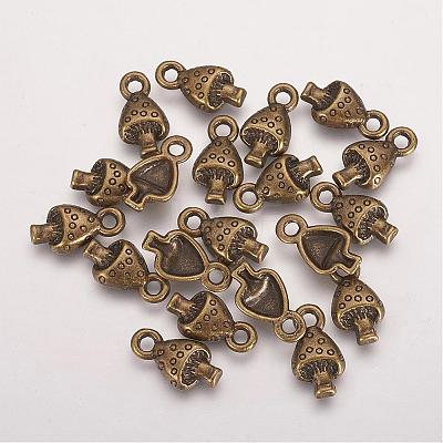 Tibetan Style Alloy Pendants TIBEP-0368-AB-FF-1