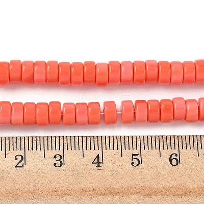 Opaque Glass Beads Strands GLAA-I060-01F-1