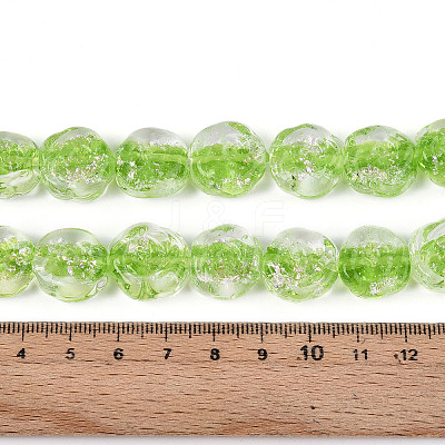 Handmade Lampwork Beads Strands LAMP-N028-04B-1