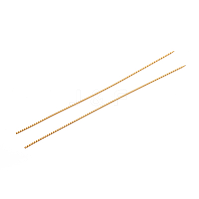 Ion Plating(IP) 304 Stainless Steel French Wire Gimp Wire X-STAS-G234-06G-1