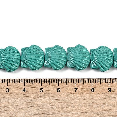Synthetic Coral Dyed Carved Beads Strands CORA-K009-05B-03-1